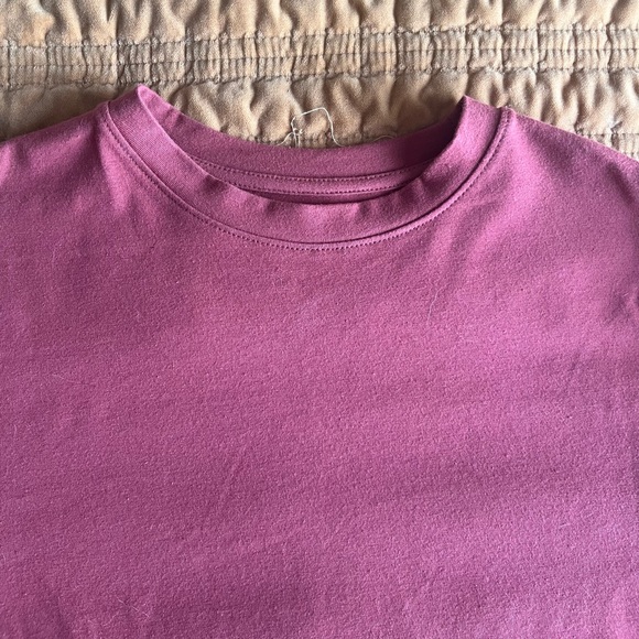 A New Day Boxy Elbow Sleeve Cropped T-Shirt - Picture 2 of 5